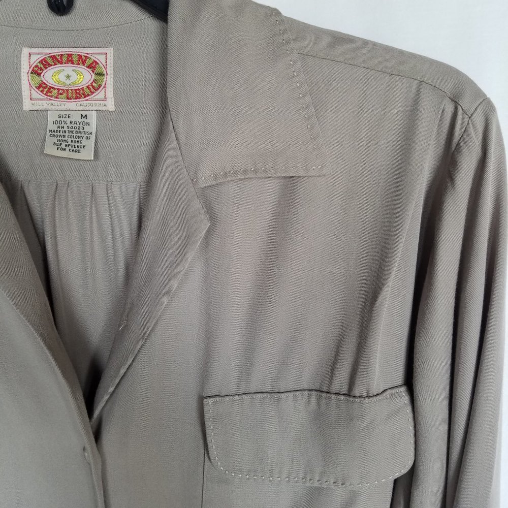 Vintage | Banana Republic Women's Chanteuse Shirt - Picture 10 of 16
